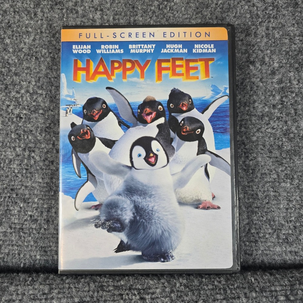 Happy Feet Full Screen‎ Edition DVD Movie